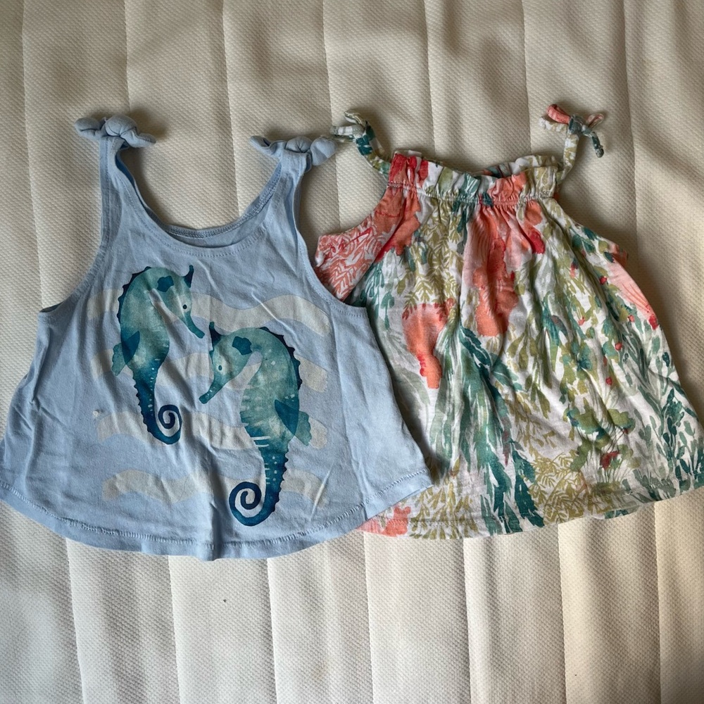 Old navy summer tanks 12-18m